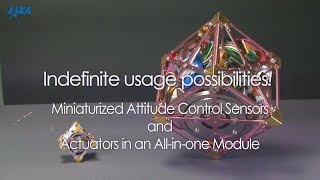 Indefinite usage possibilities! Miniaturized Three-axis Attitude Control Module