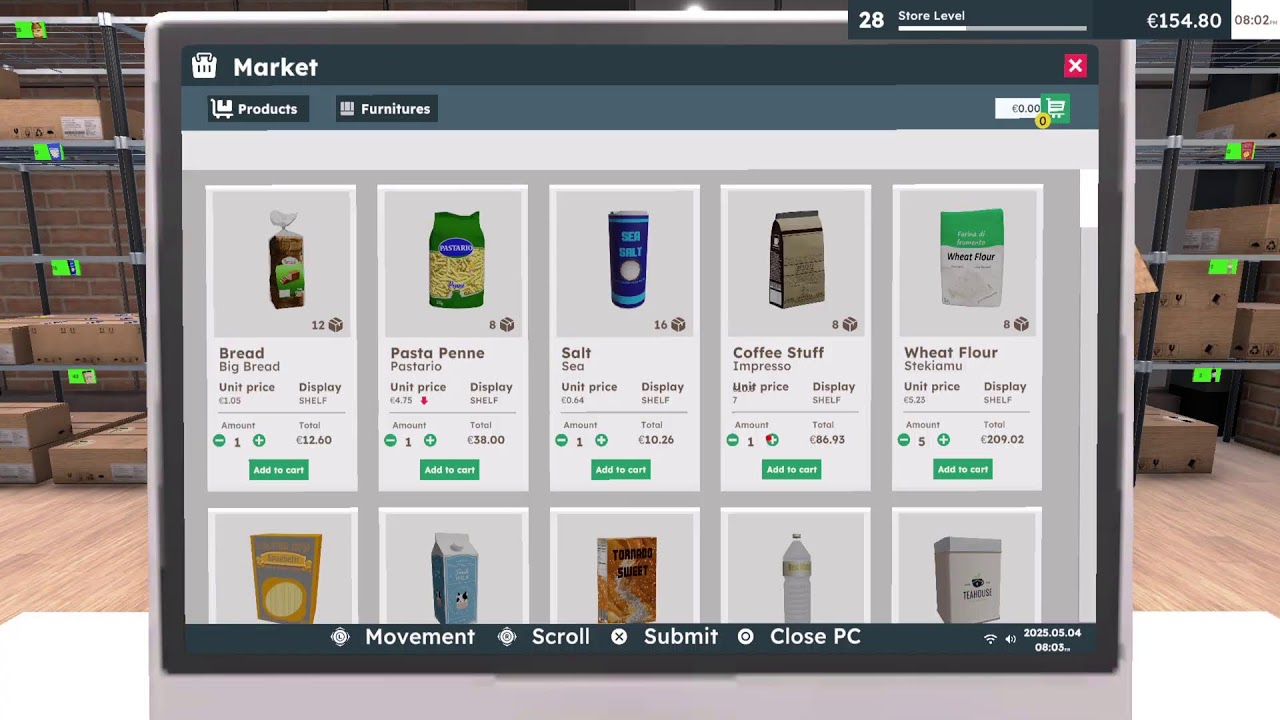 Supermarket Simulator | ERCASUS PLAY |