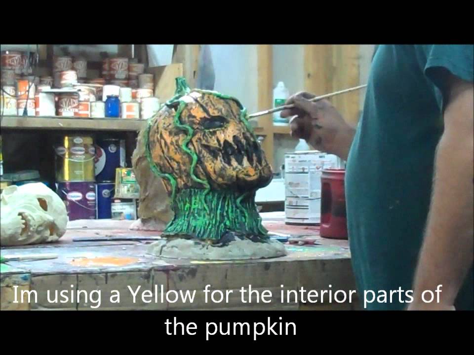 Painting Come 'ere Pumpkin