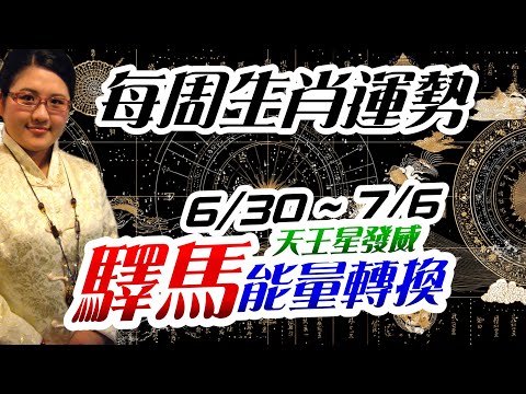 奇門開運｜2025生肖運勢週報｜6/30-7/6｜金玲老師（有字幕）