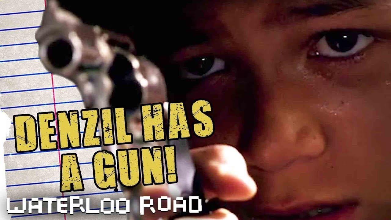 Дензел стреляет из пистолета в школе | Воспоминания о Ватерлоо-роуд по четвергам