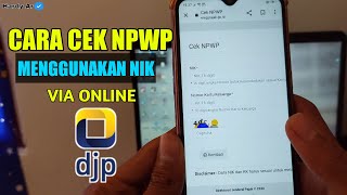 Cara Cek NPWP Online screenshot 5