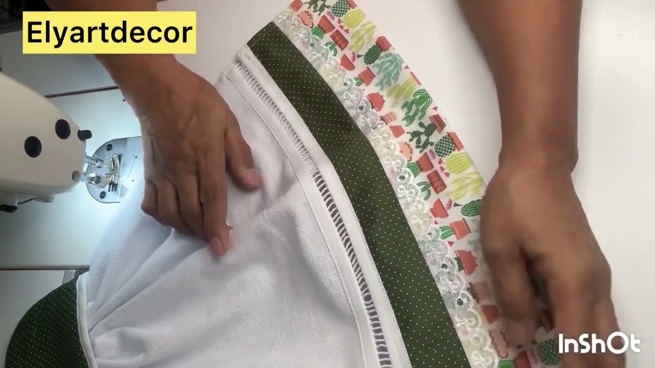 PONTO PALITO no Barrado de Pano de Copa #lindo #rápido