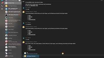 Cisco Webex – Bot Directory Tool Demo