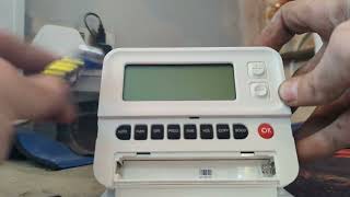 How to: Change the batteries in the EPH CP4 Wireless Programmable Room Thermostat