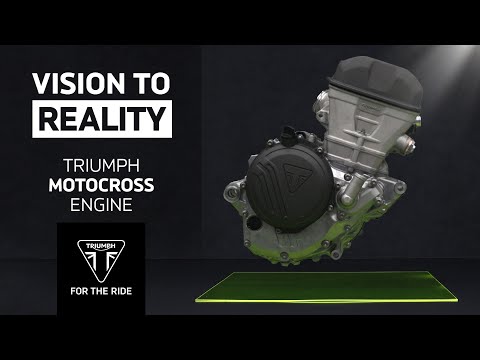 Vision to Reality | Unveiling Triumph’s New Motocross Engine