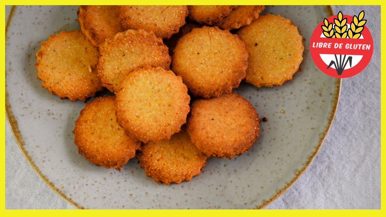 GALLETITAS de POLENTA sin TACC, sin manteca y sin huevos (con miel)