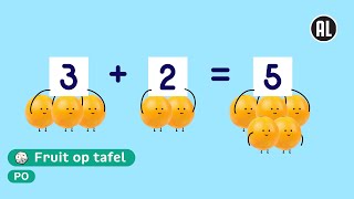 Plussommen Tot En Met Vijf Groep 3-5 Fruit Op Tafel Schooltv