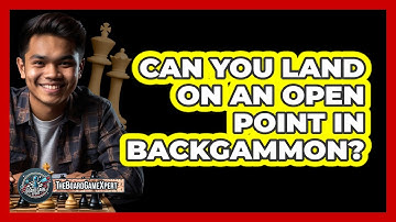 Can You Land On An Open Point In Backgammon?