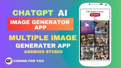 How to Create ChatGPT Image Generator Android App | AI Image Generator App Android Studio