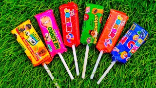 Lollipops Unpacking ASMR 🍭 Chupa Chups Big Babol, Alpenliebe Lollipop, Watermelon Lollipop