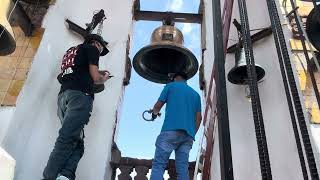 DE REGRESO A YOUTUBE REPIQUE DE CAMPANAS POR DOMINGO DE RAMOS PARROQUIA MADRE ADMIRABLE 1 LLAMADA