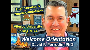 Viterbo University - EDUL 655 - Welcome to Class - Spring 2024 [Orientation Video]