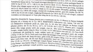 Phatna (Late 9:1-2) Hilh Cian Kithuah Lai Siangtho Psalm 9:1-2
