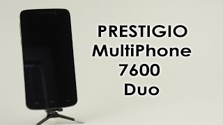 Распаковка Prestigio MultiPhone 7600 Duo