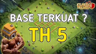 New Best TH 5 Base Clash of Clans - Strongest Town Hall 5 Base Design Coc screenshot 4