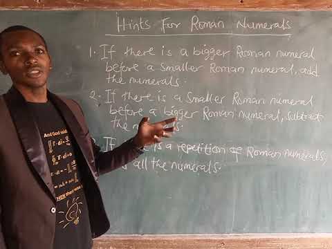 SOLUTION TO ROMAN NUMERALS - YouTube