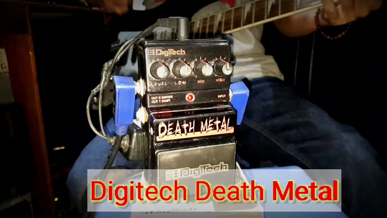 Digitech Death Metal pedal review YouTube