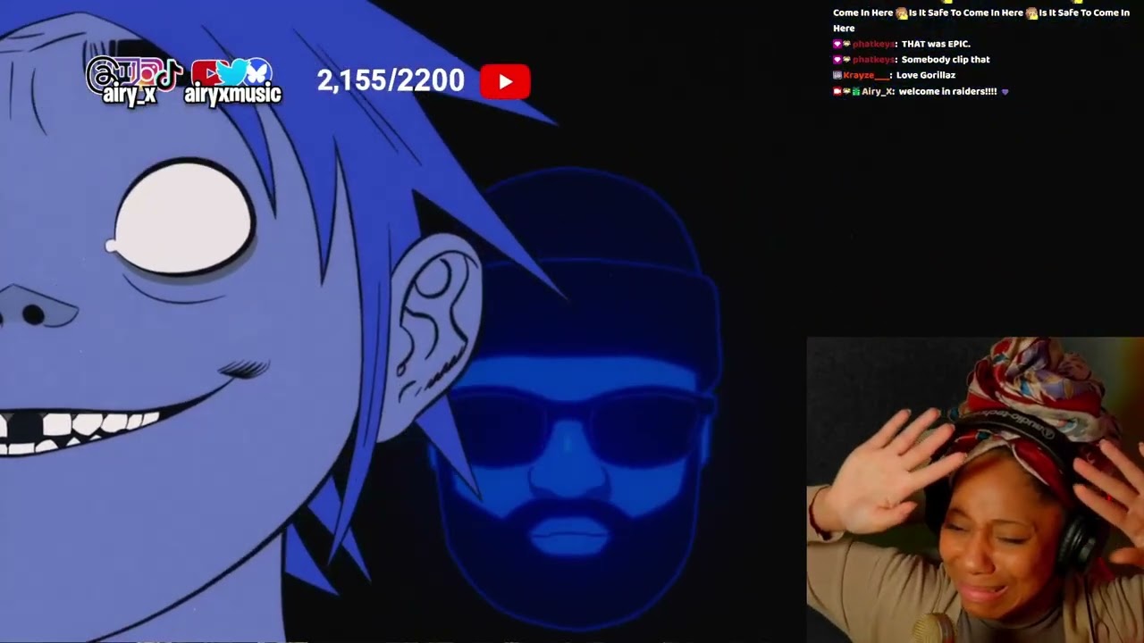 Gorillaz The Mountain Reaction #gorillaz #reaction
