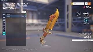 Every JUNKER QUEEN Golden Weapon (OVERWATCH 2)