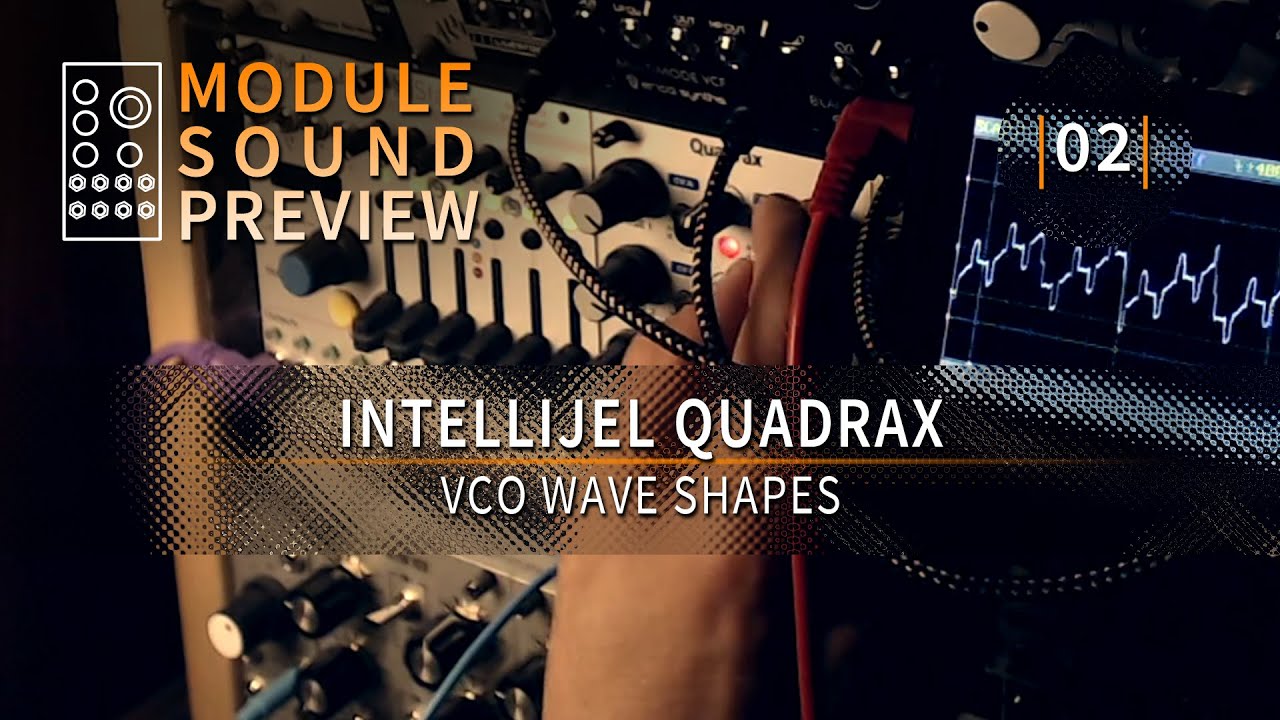 Intellijel せしめる Designs μVCA II モジュラーシンセ