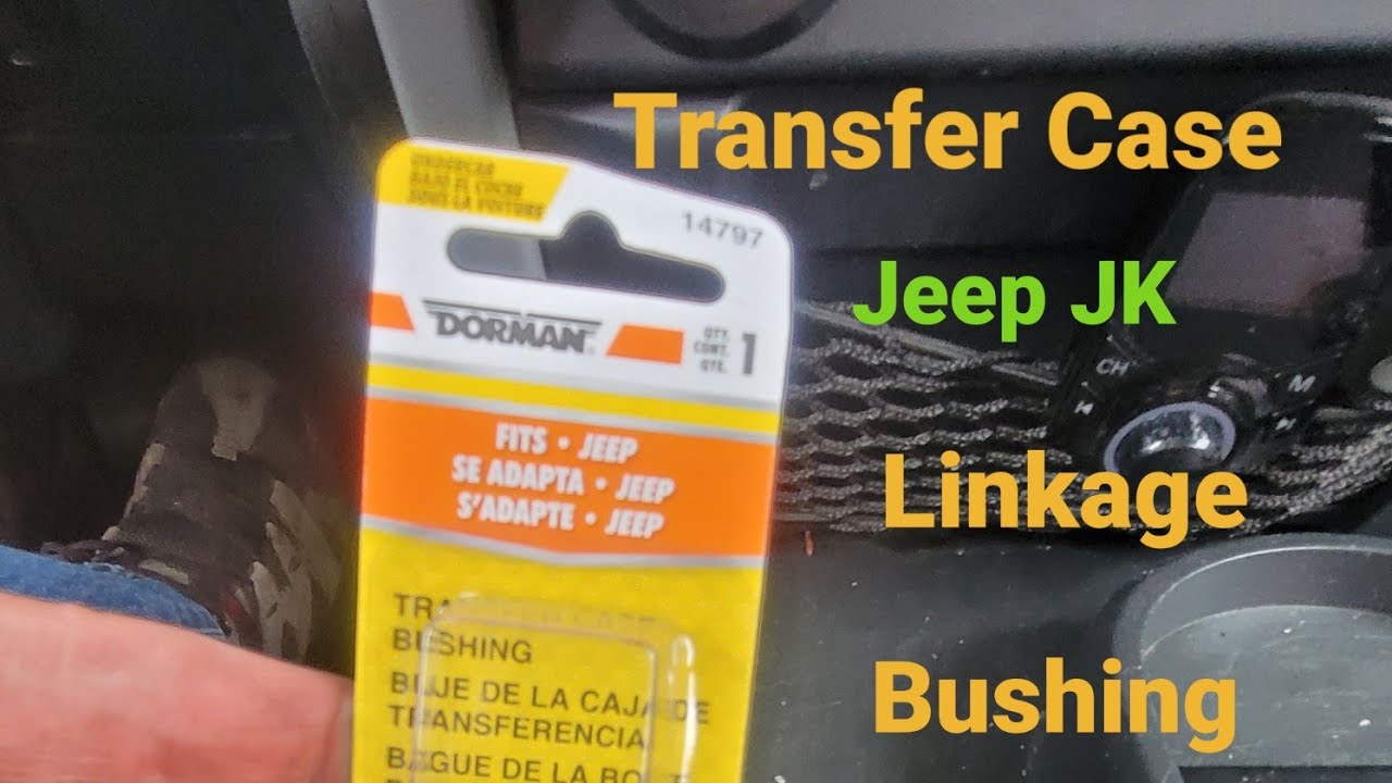 Transfer Case Selector Bushing Repair Jeep JK - YouTube