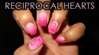 Reciprocal Heart Accents | DIY Nail Art Tutorial