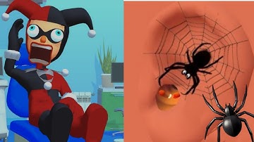 Ear cleaning game - level 164 - ear wax clinic game - ear cleaner gameplay