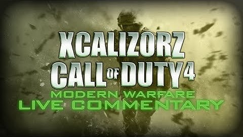 CoD4 - Live Commentary Session 2 pt.3