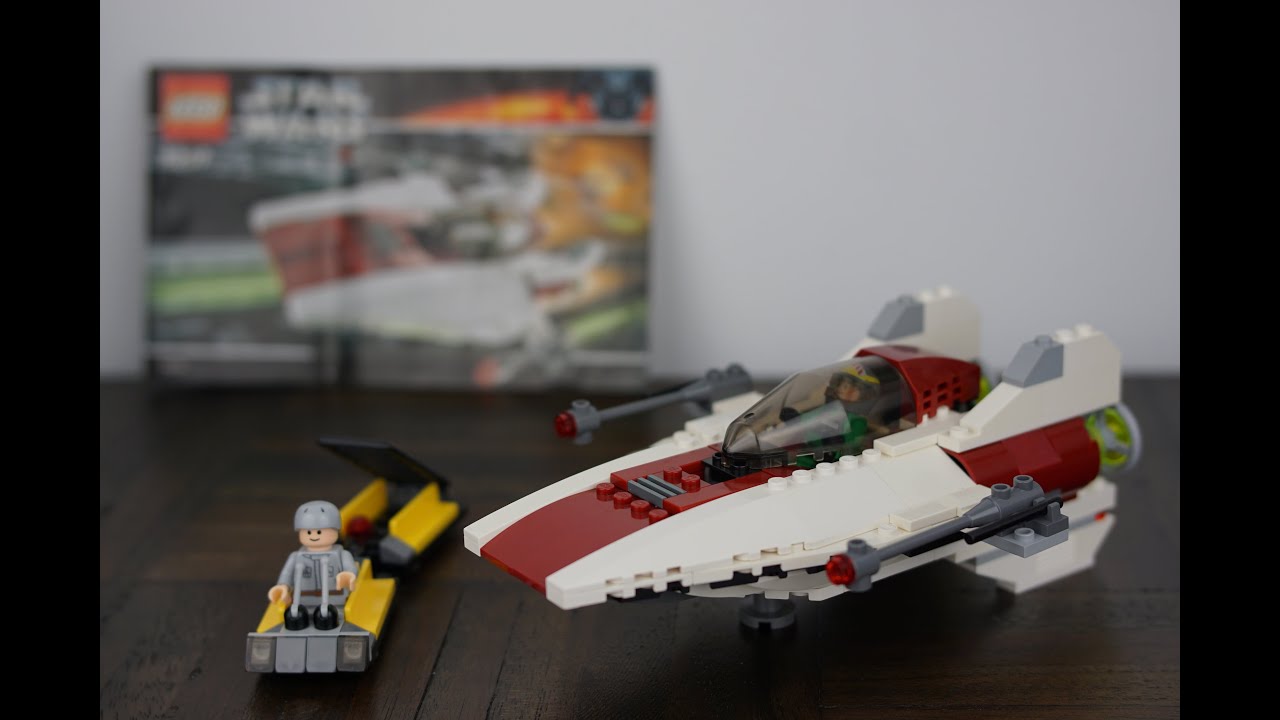 LEGO Wars: A-Wing Fighter!! From 2006 - YouTube