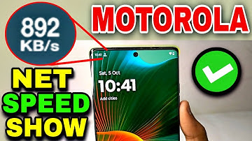 Moto Edge 50 Fusion Me Network Speed Show Kaise Kare | Motorola Edge 50 Fusion Network Speed Show