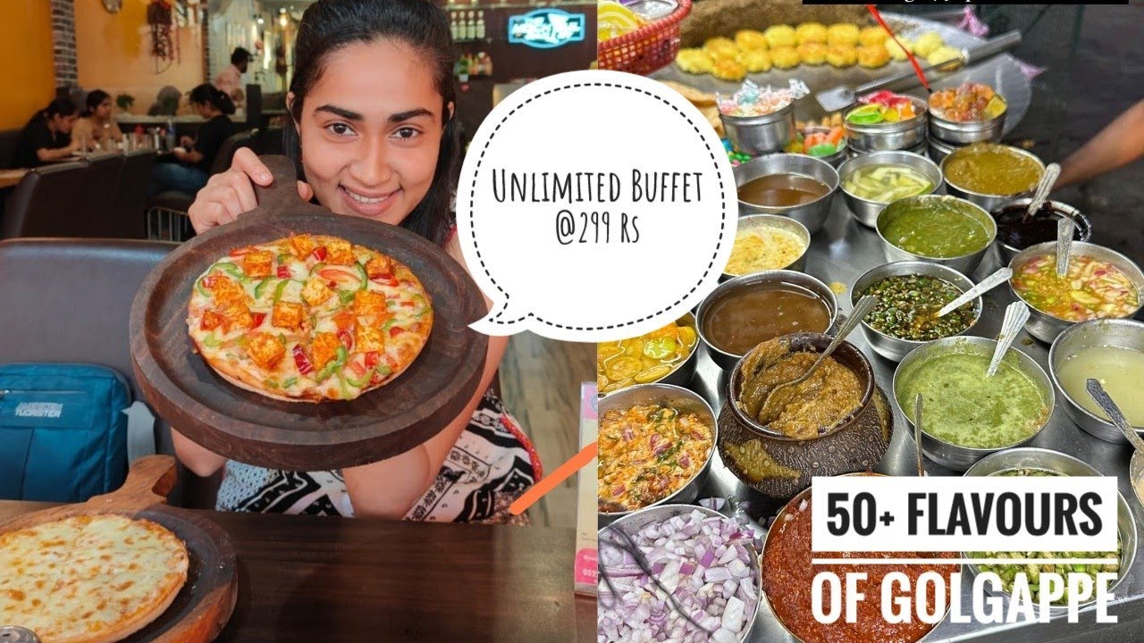 Unlimited Buffet 299🤩Chocolate GolgappeKapoorthalaLucknow Buffet