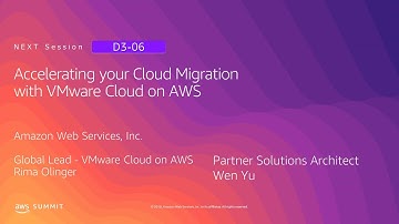 Accelerating your Cloud Migration with VMware Cloud on AWS | AWS Summit Tokyo 2019
