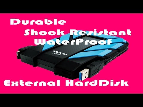 Durable , Shock Resistant and Water Proof External HDD | Adata HD710 | Unboxing and Overview