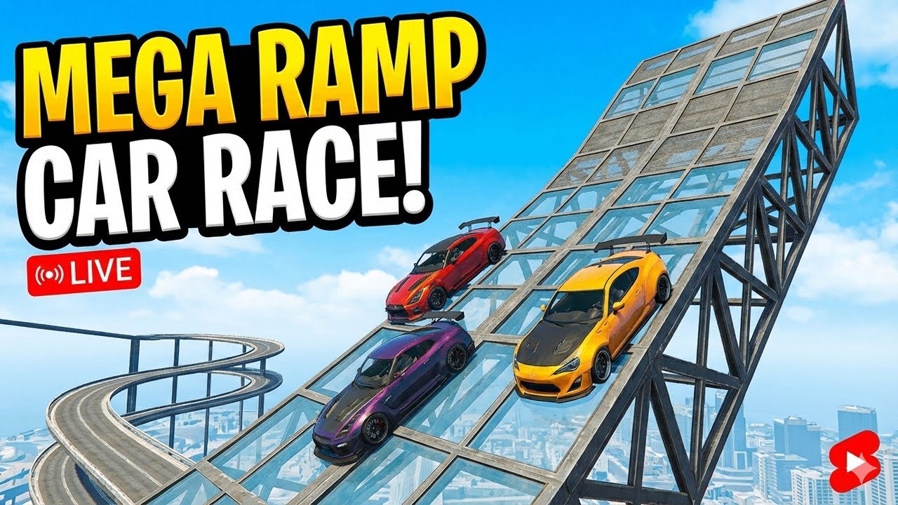 ULTIMATE CAR RACE MEGA RAMP | CAR RACING GAMEPLAY | IMPOSSIBLE CAR RACE VIDEO | ANDROID GAME P9