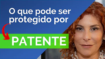O que pode ser patenteado?