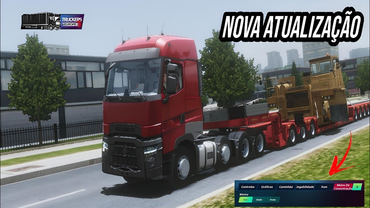 Lançou! Versão beta do Truck Simulator Europe 3, jogo de caminhões