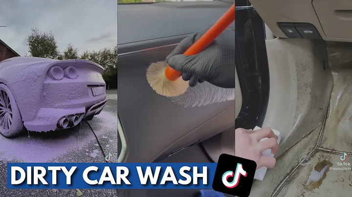 Satisfying Car Cleaning Aesthetic | 45 Minute ASMR | TikTok Compilation |