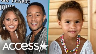 Chrissy Teigen \& John Legend Surprise Luna w\/ Birthday Scavenger Hunt