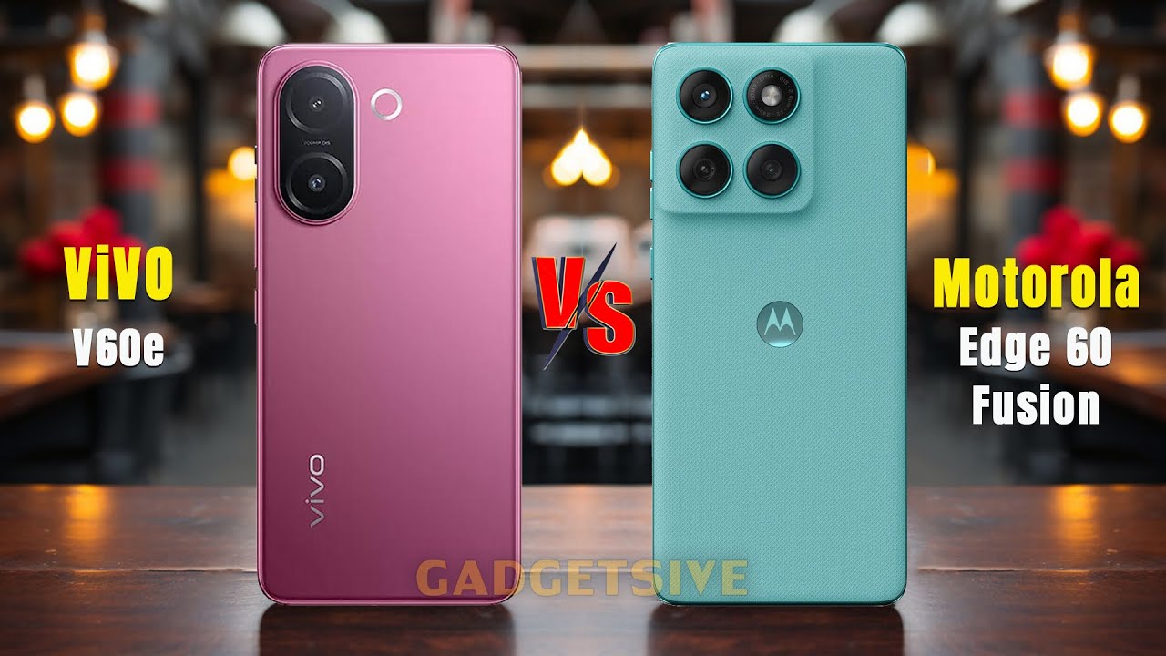 Vivo V60e Vs Motorola Edge 60 Fusion ⚡In depth comparison