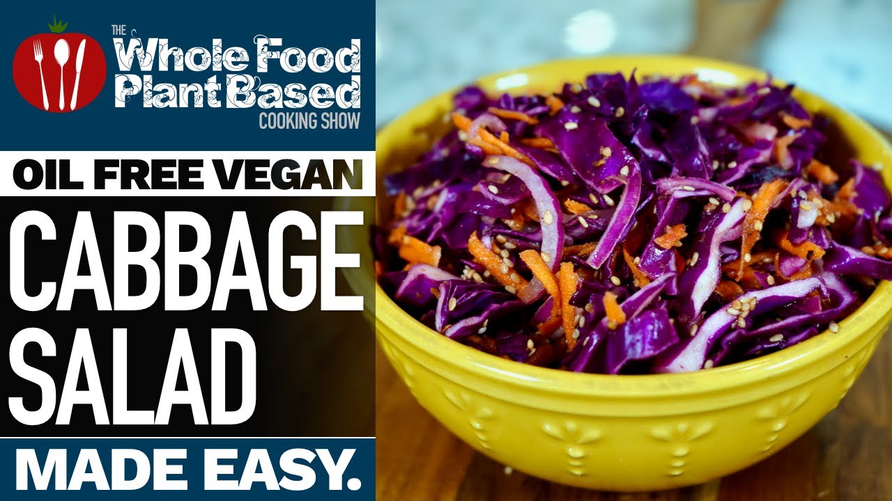 Colourful cabbage salad - Cook Veggielicious