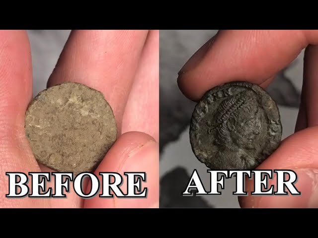 THE PROPER WAY TO RESTORE ANCIENT COINS--DIY COIN COLLECTING COIN
