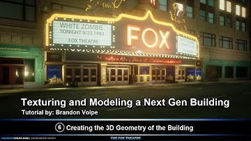 06 3D Geometry C Part 1 - Texturing and Modeling a Next Gen Building