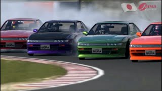 Gt6 S13限定 追走 団体ドリフト Youtube