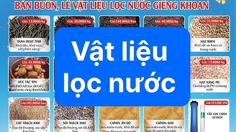 Hướng dẫn cách đổ vật liệu lọc nước giếng khoan hiệu quả / lọc nước thiên hà #lọcnướcgiếngkhoan