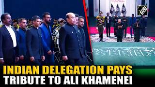 MoS Pabitra Margherita, Bihar Governor Lt. Gen. (Rtd.) Syed Ata Hasnain pay tribute to Ali Khamenei