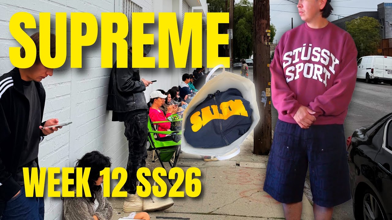 Supreme Week 12 SS26 In-Store Pick-Ups SALEM COLLAB - YouTube