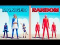 Ranged team vs random team  totally accurate battle simulator  tabs