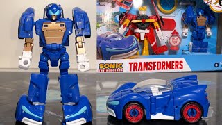 トランスフォーマー x ソニックコラボ ウイングテイル & ブルー ブースター Transformers Collaborative Sonic the Hedgehog x Transformers