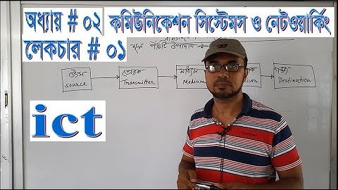 HSC | ICT | CHAPTER 02 | Bakhtiar Sir | Communication Systems and Networking Lecture # 01
